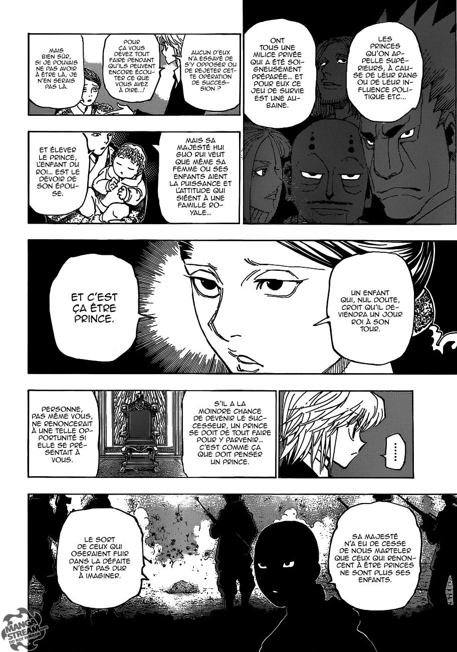 Hunter X Hunter Chapitre 350 page 14