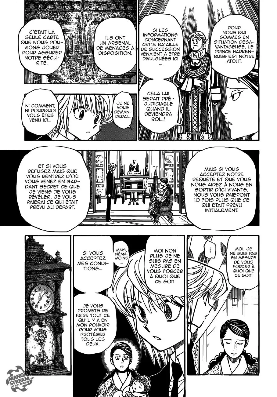 Hunter X Hunter Chapitre 350 page 15