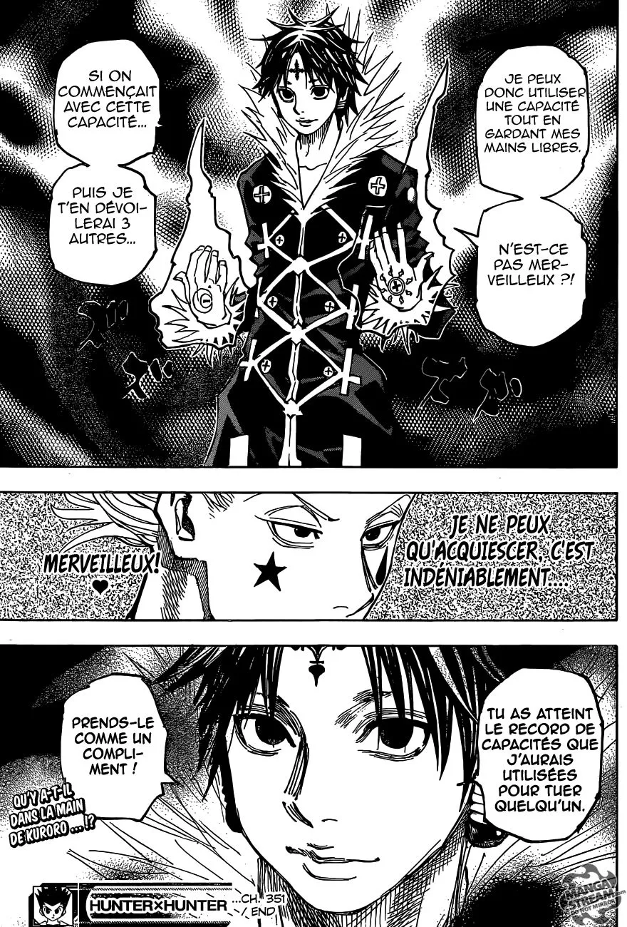 Hunter X Hunter Chapitre 351 page 19