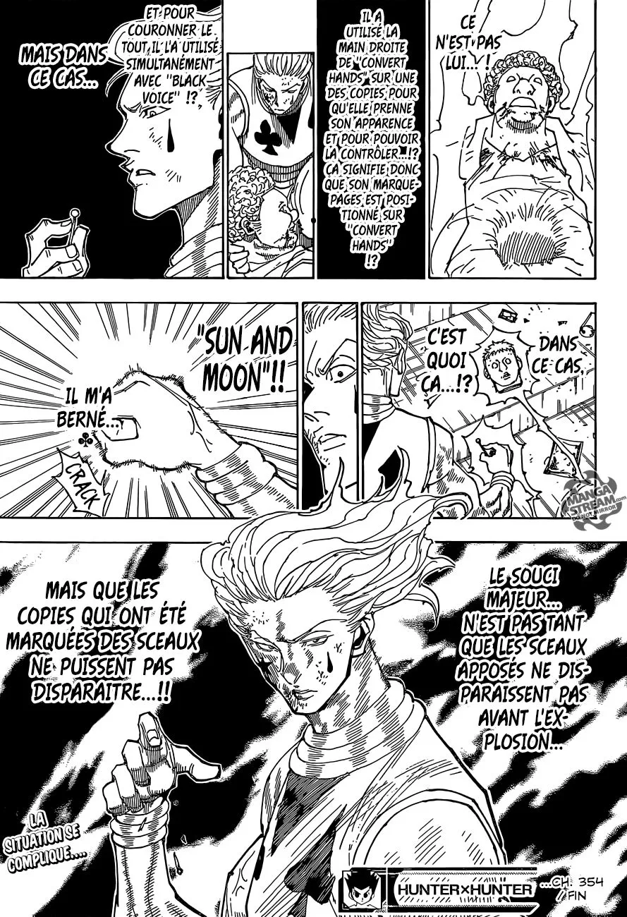 Hunter X Hunter Chapitre 354 page 19