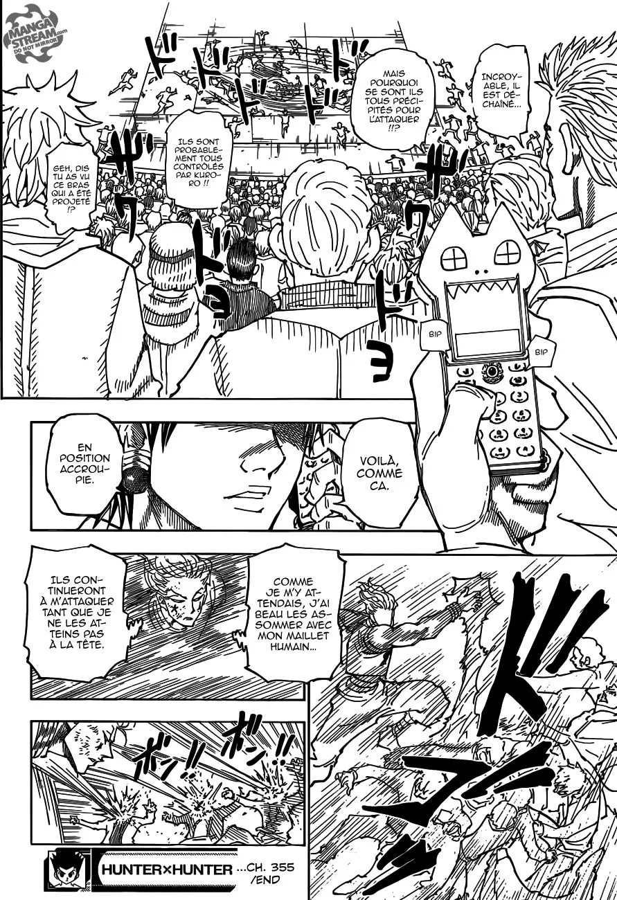 Hunter X Hunter Chapitre 355 page 16