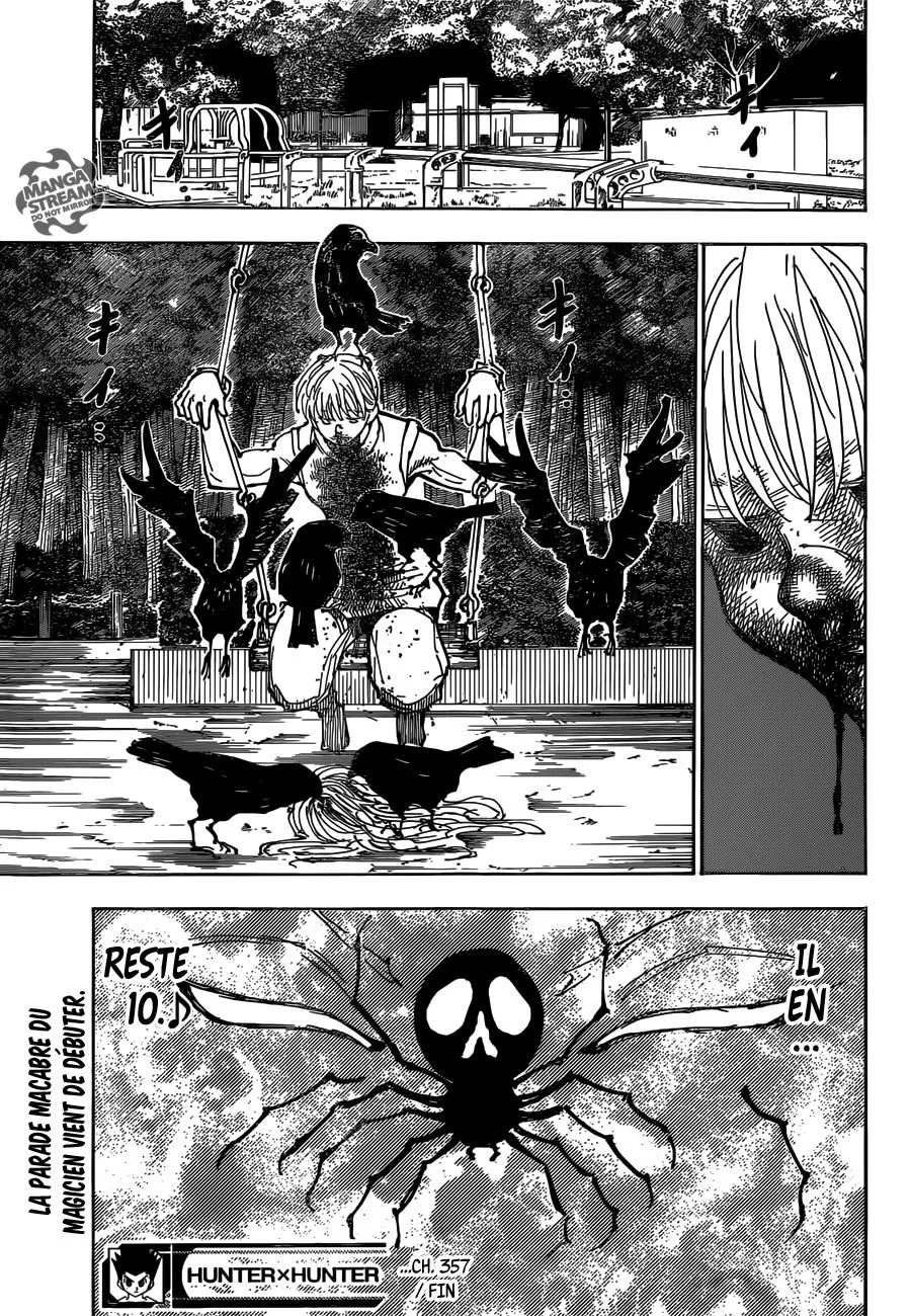 Hunter X Hunter Chapitre 357 page 19