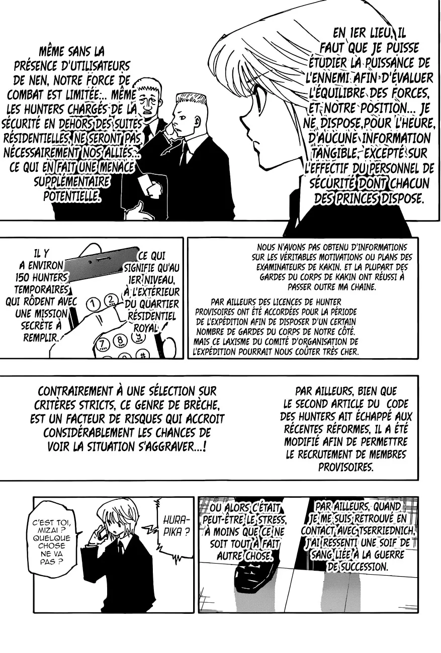 Hunter X Hunter Chapitre 358 page 13