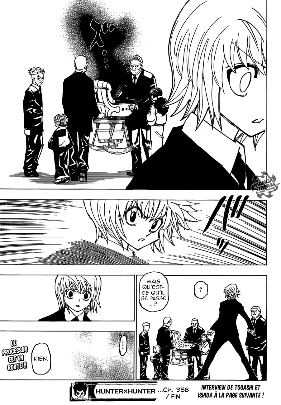 Hunter X Hunter Chapitre 358 page 17