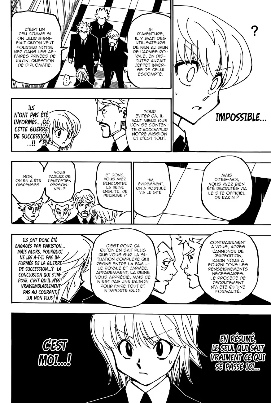 Hunter X Hunter Chapitre 359 page 11