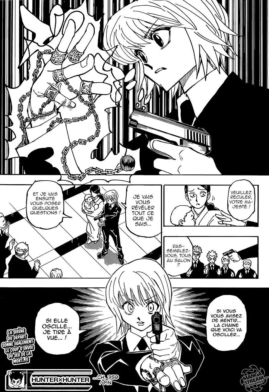 Hunter X Hunter Chapitre 359 page 18