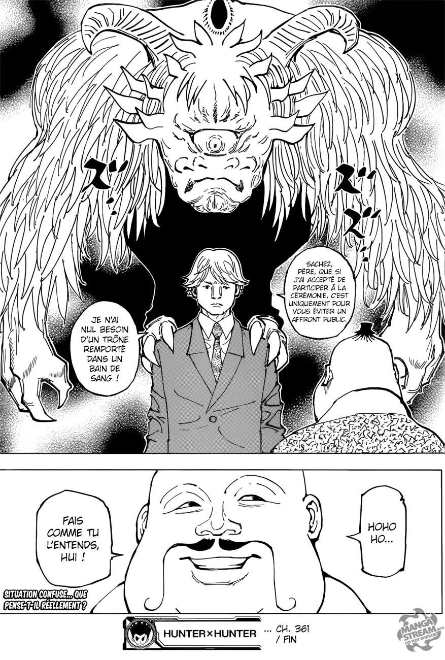 Hunter X Hunter Chapitre 361 page 20