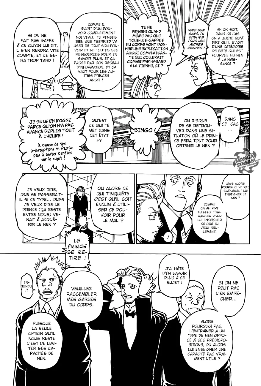Hunter X Hunter Chapitre 362 page 9