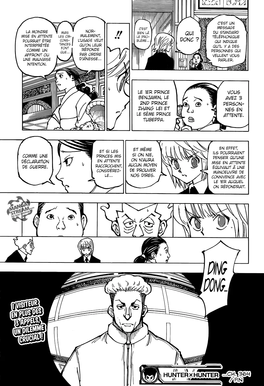 Hunter X Hunter Chapitre 364 page 19