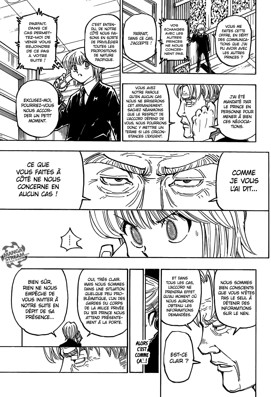 Hunter X Hunter Chapitre 365 page 7