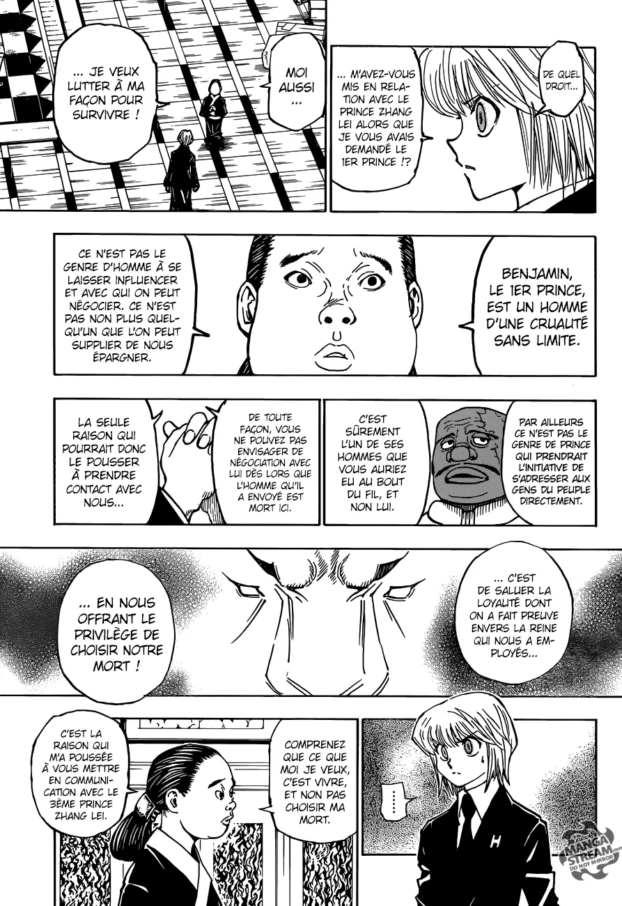Hunter X Hunter Chapitre 365 page 9