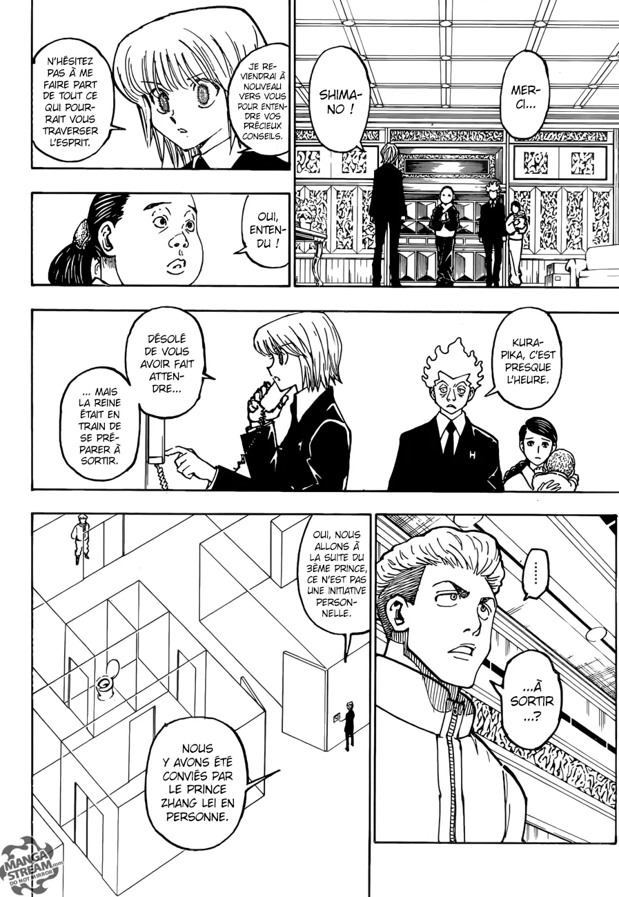 Hunter X Hunter Chapitre 365 page 12
