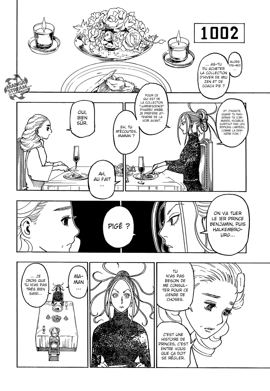 Hunter X Hunter Chapitre 366 page 14