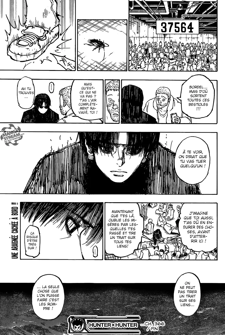 Hunter X Hunter Chapitre 366 page 19