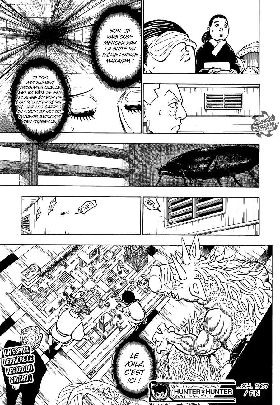 Hunter X Hunter Chapitre 367 page 19
