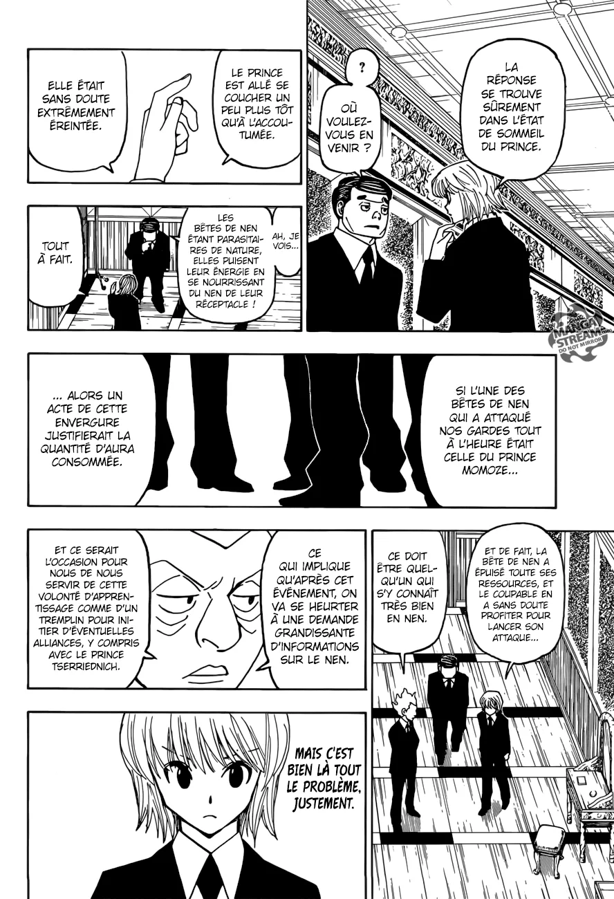 Hunter X Hunter Chapitre 368 page 8