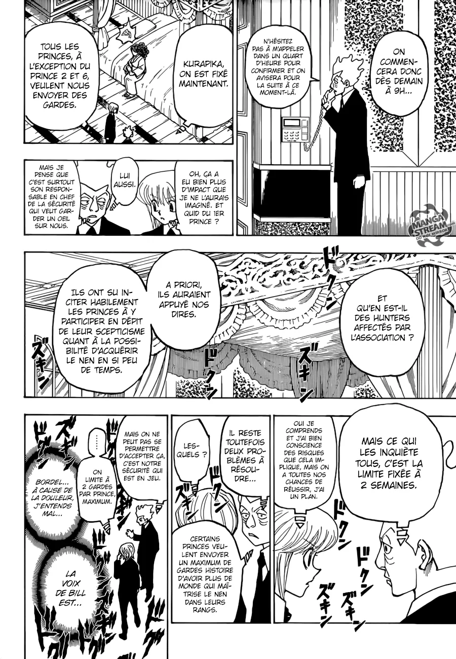 Hunter X Hunter Chapitre 368 page 12