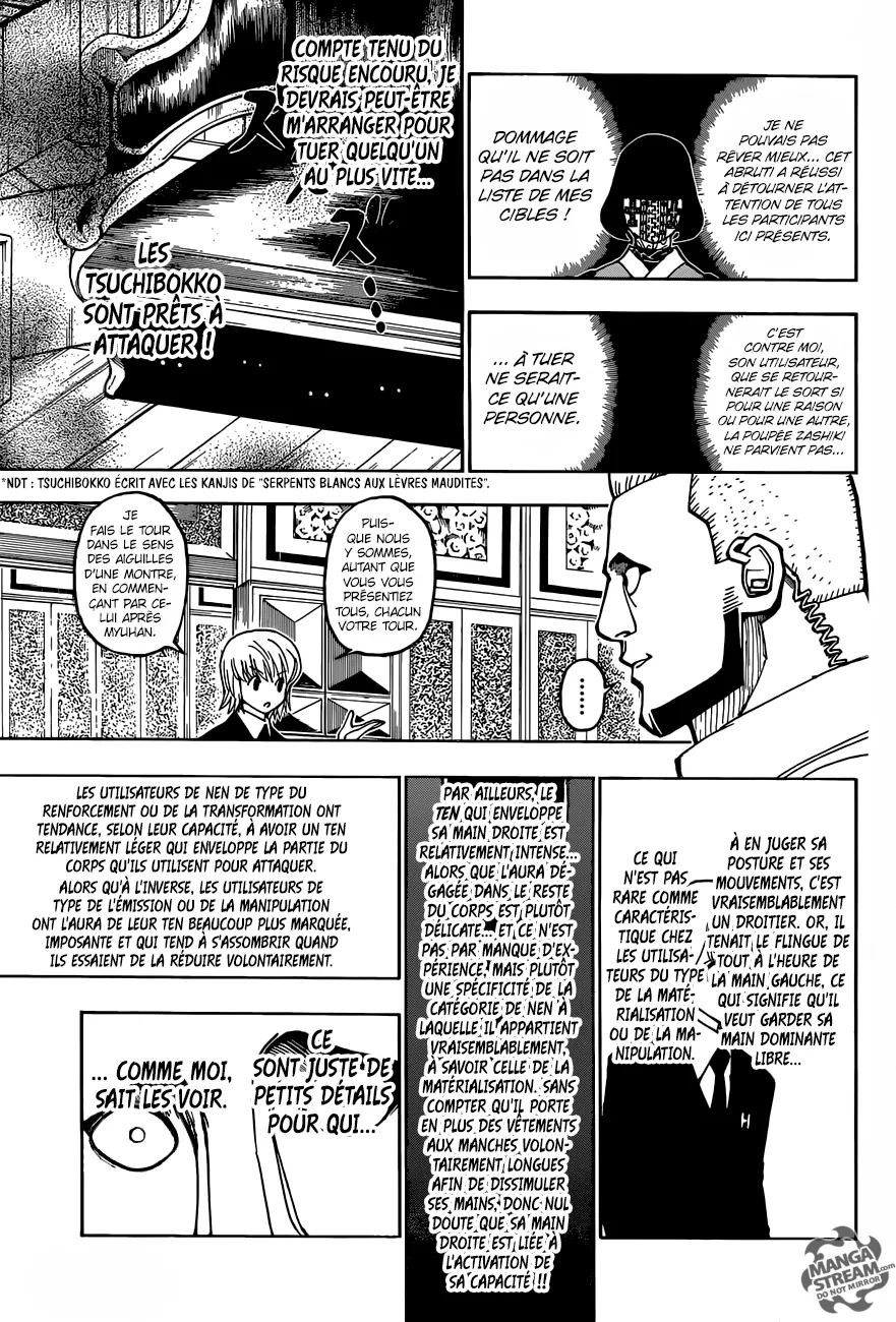 Hunter X Hunter Chapitre 370 page 6