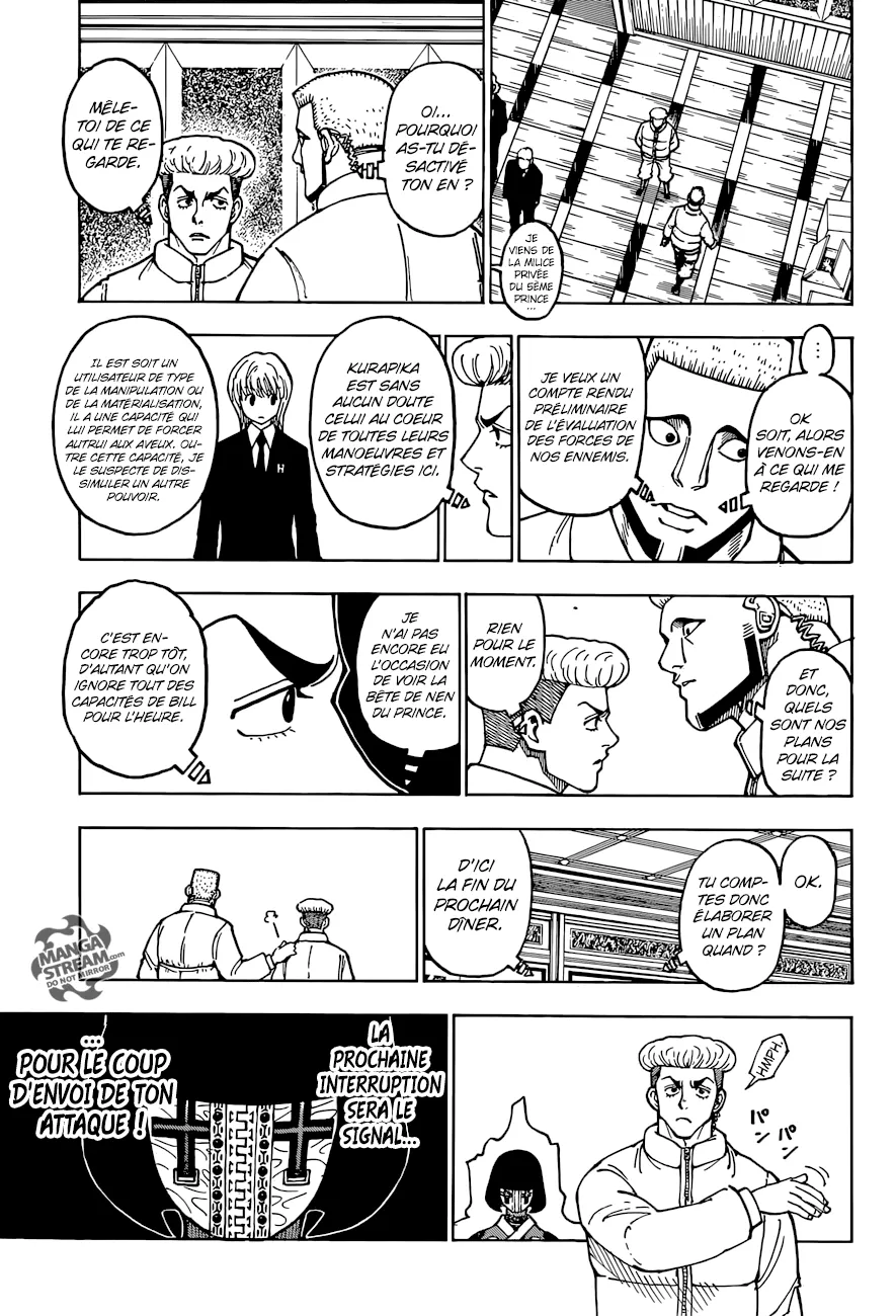 Hunter X Hunter Chapitre 370 page 8
