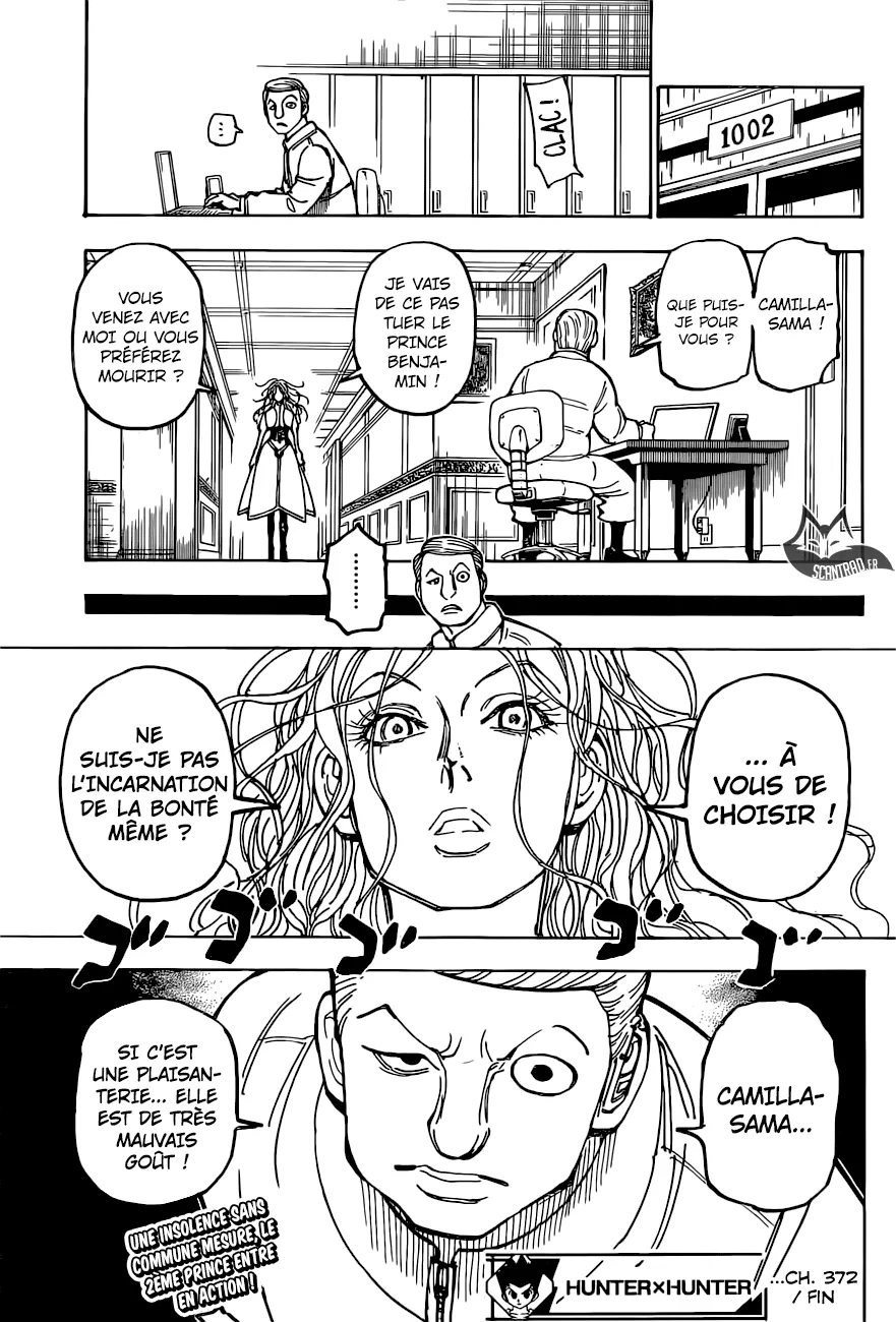 Hunter X Hunter Chapitre 372 page 19