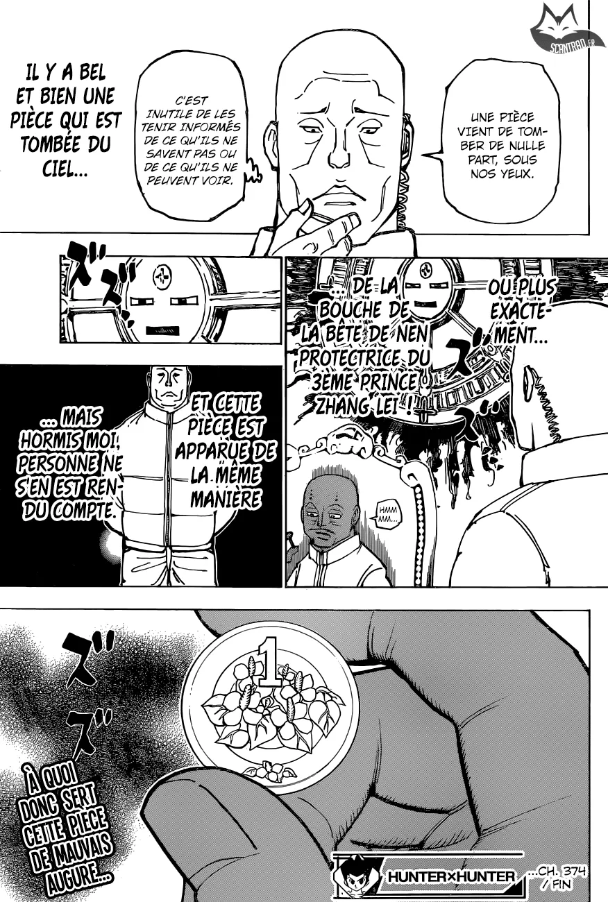 Hunter X Hunter Chapitre 374 page 18
