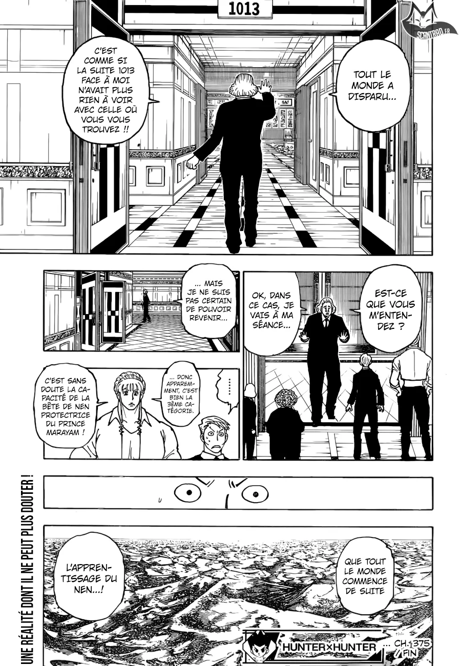 Hunter X Hunter Chapitre 375 page 19