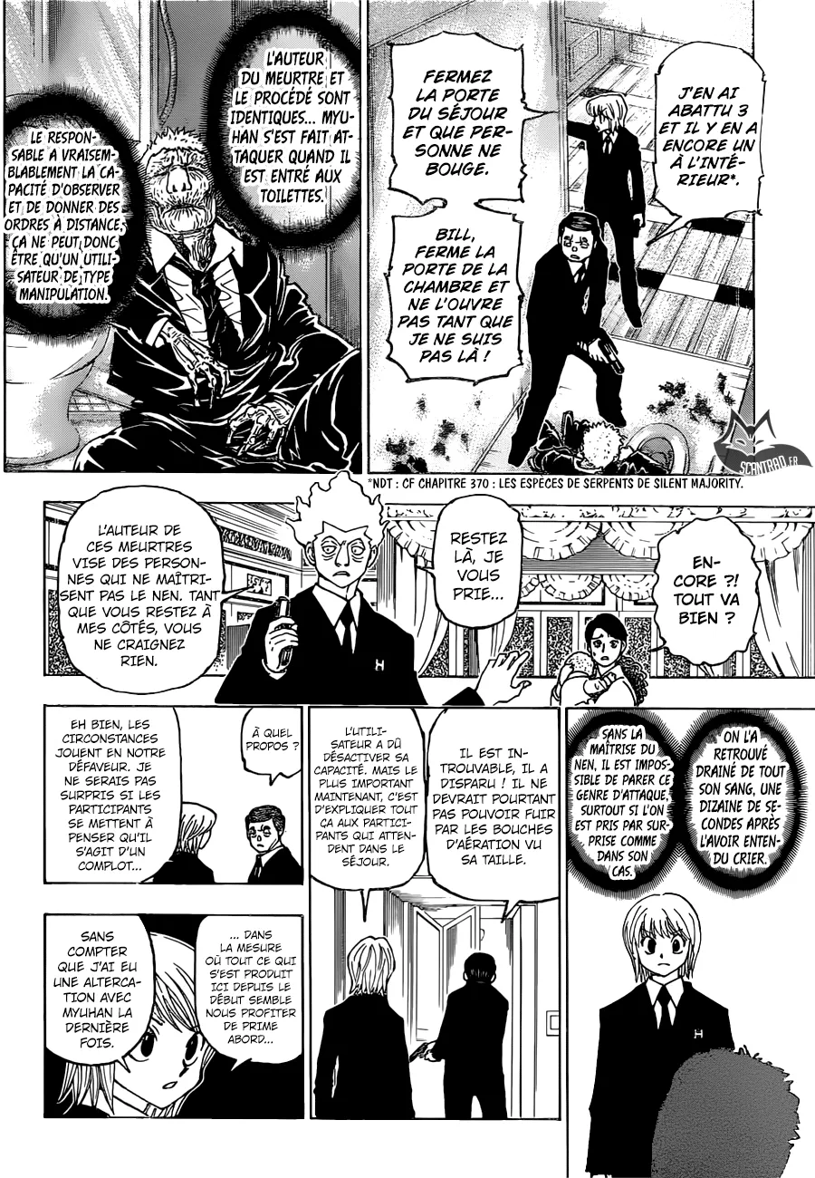 Hunter X Hunter Chapitre 376 page 4