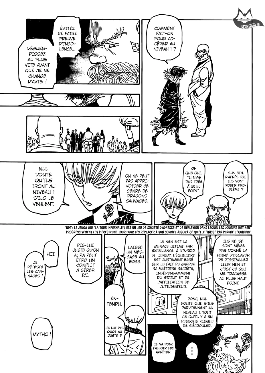 Hunter X Hunter Chapitre 377 page 12