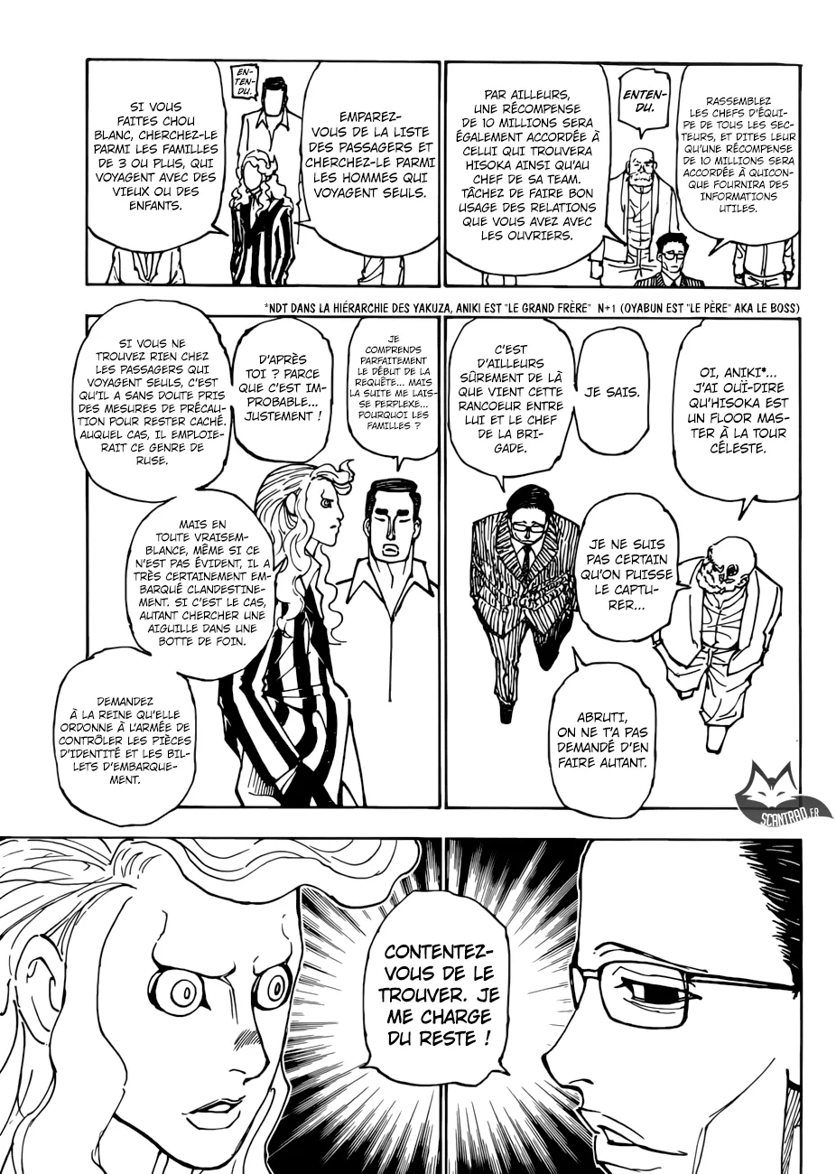 Hunter X Hunter Chapitre 378 page 5