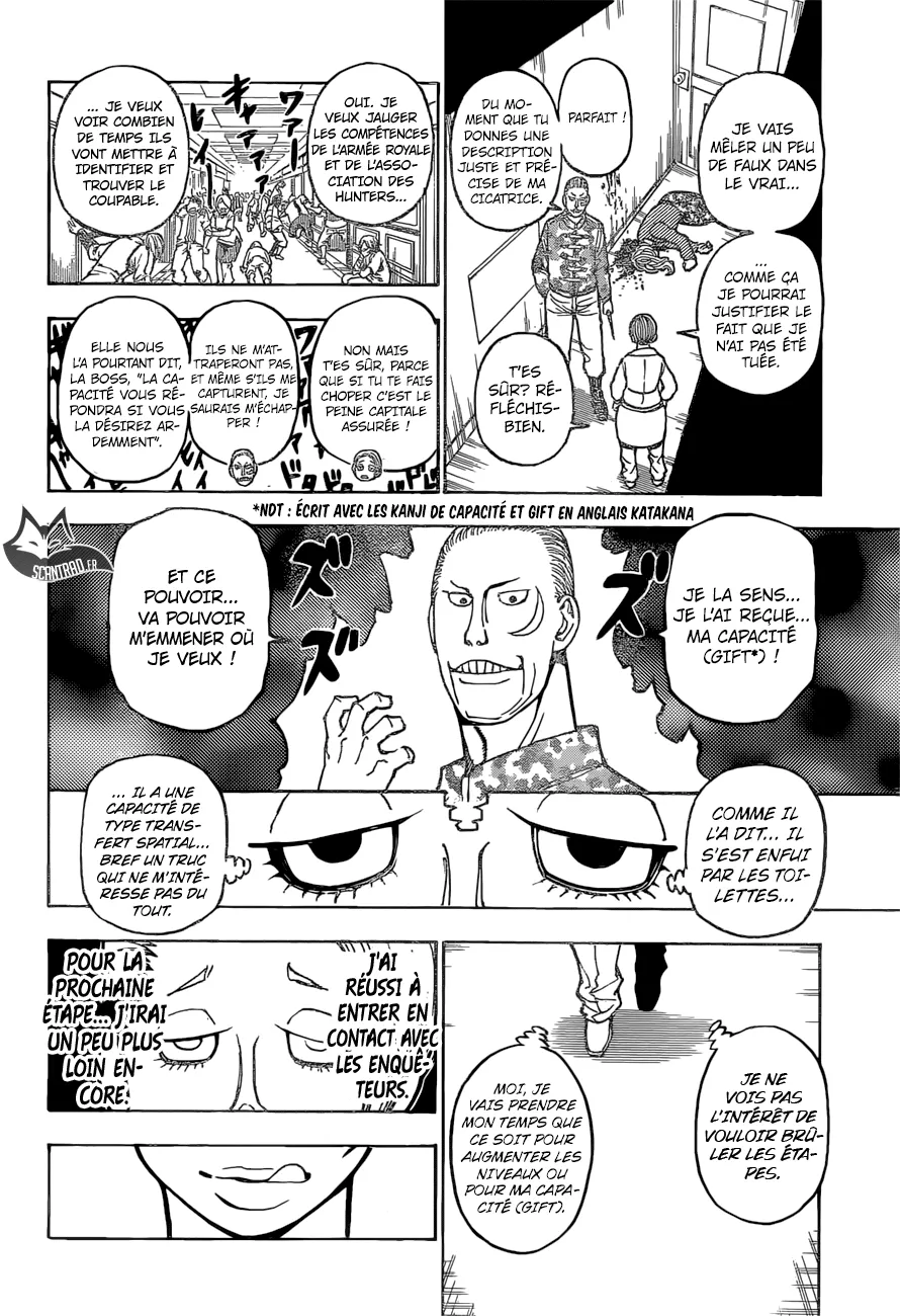 Hunter X Hunter Chapitre 379 page 6