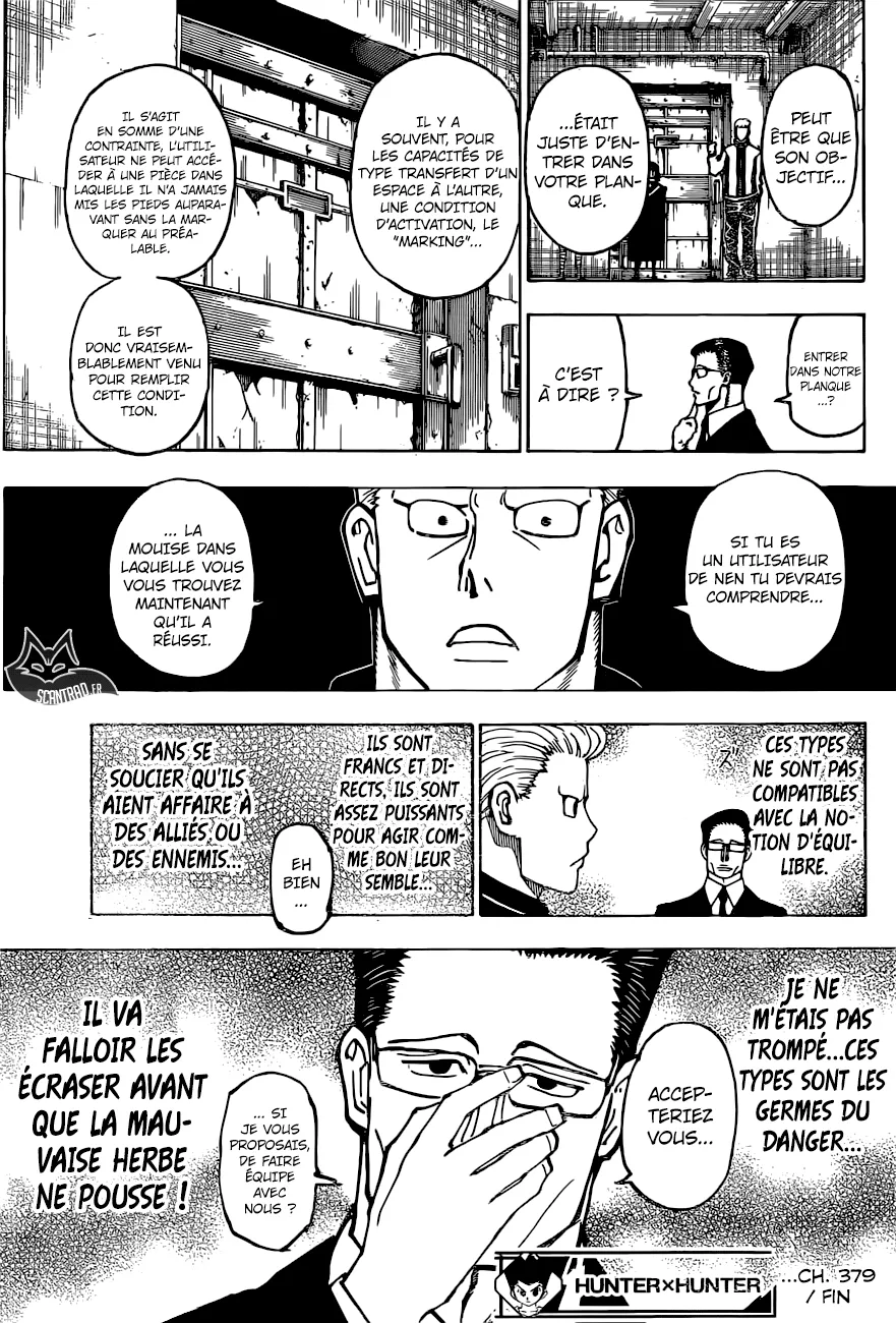 Hunter X Hunter Chapitre 379 page 19