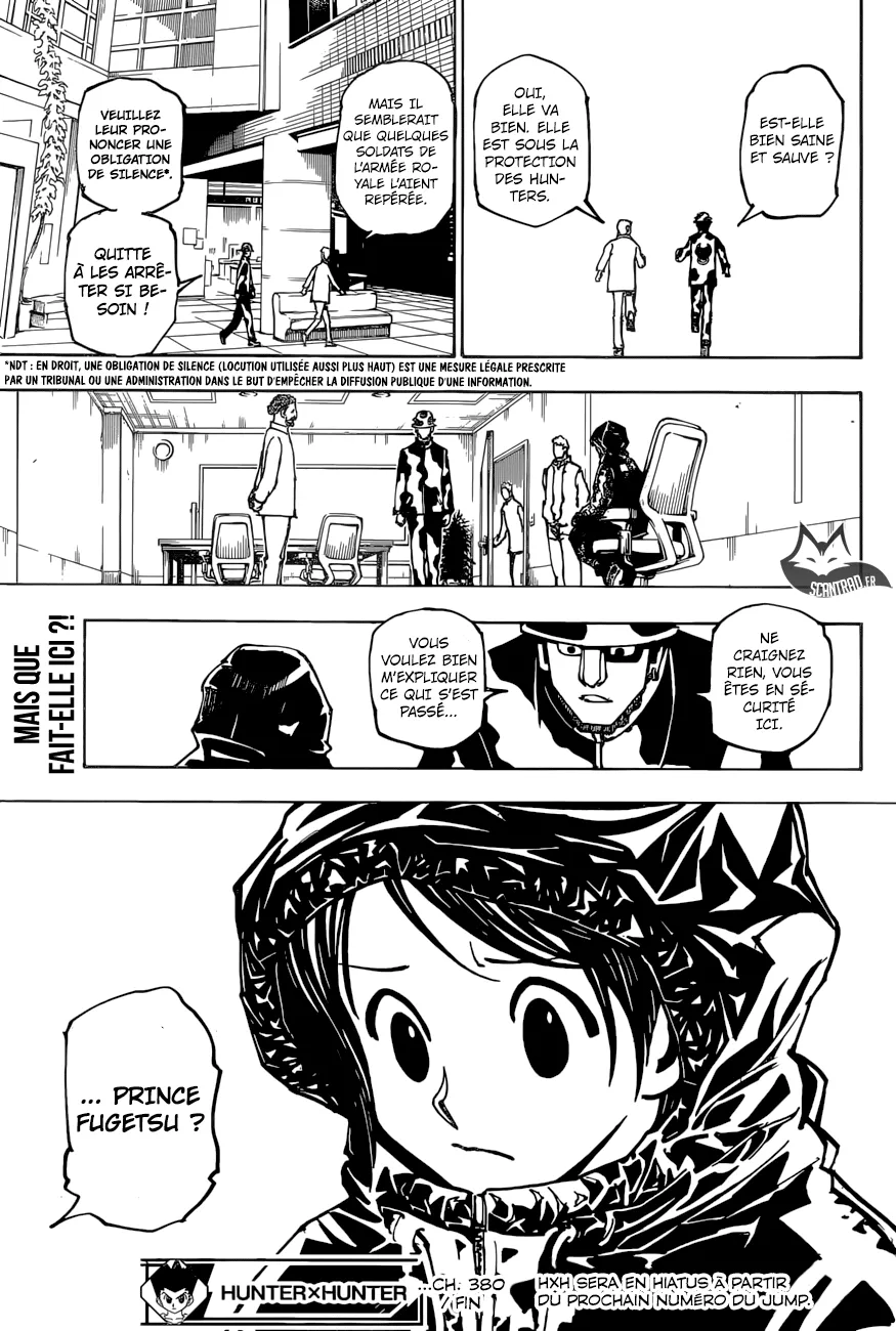 Hunter X Hunter Chapitre 380 page 18