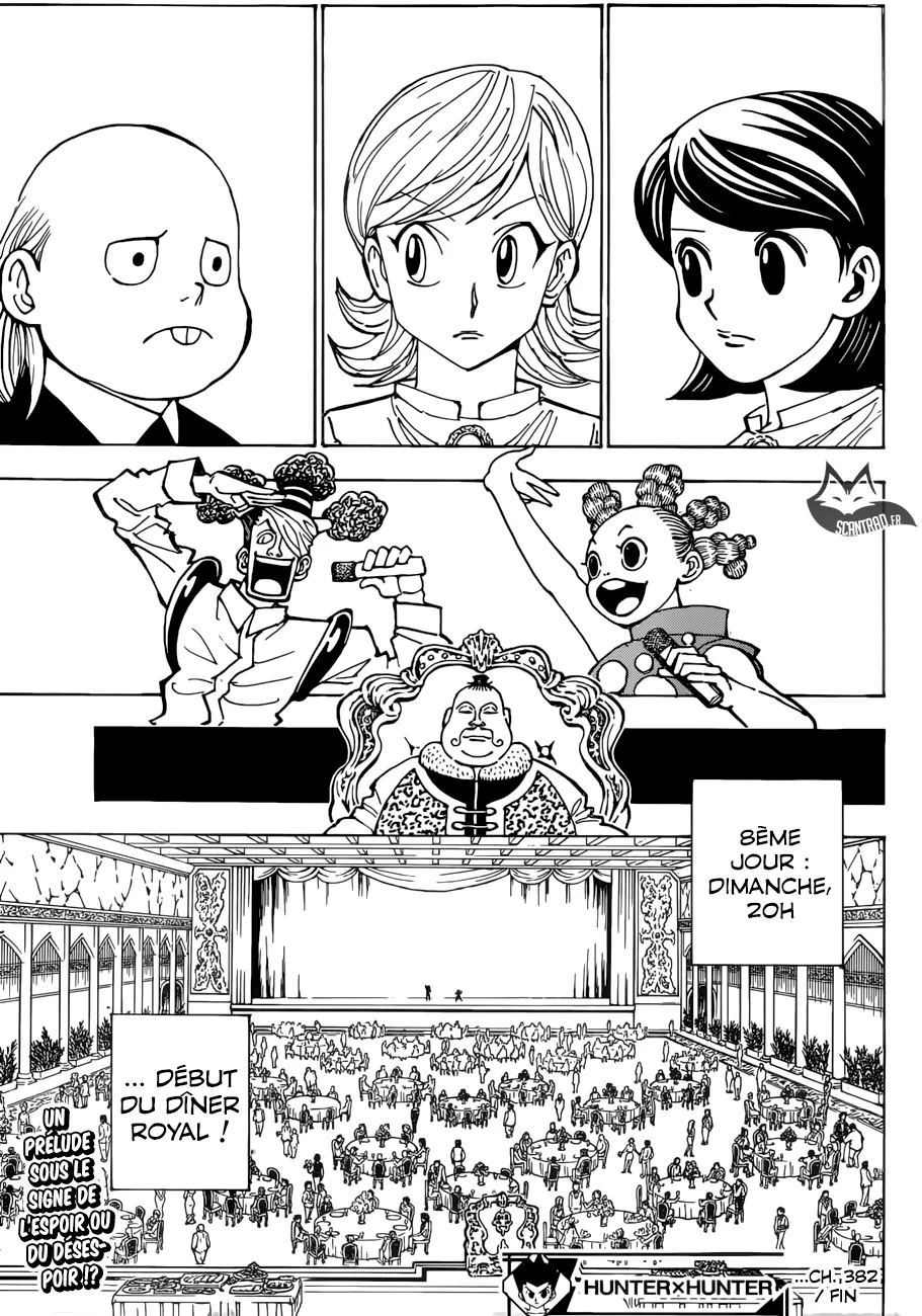 Hunter X Hunter Chapitre 382 page 18