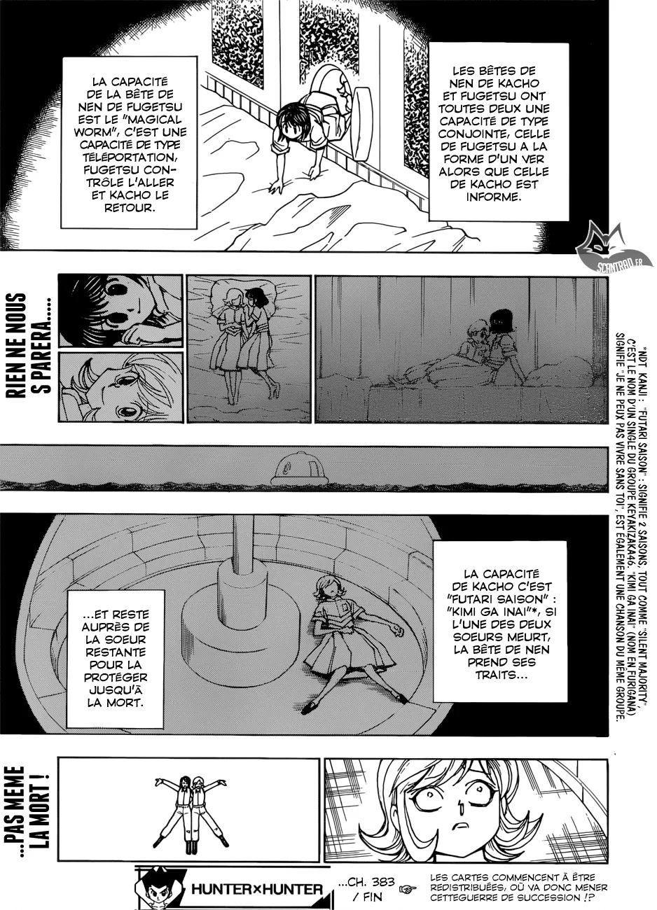 Hunter X Hunter Chapitre 383 page 18