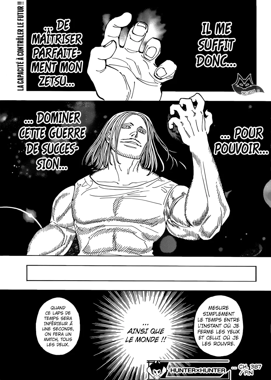 Hunter X Hunter Chapitre 387 page 19